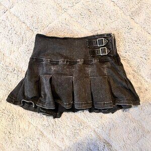 Target Women's Black and Grey Skirt